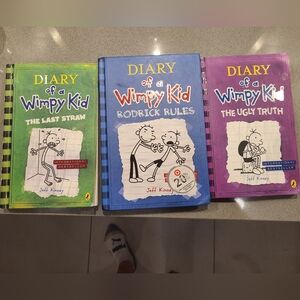 Diary of a Wimpy Kid - 3 Books